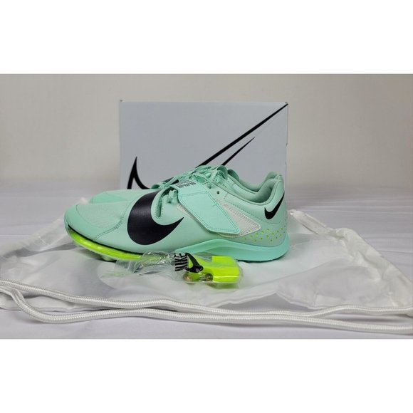 Nike Air Zoom LJ‎ Elite Long Jump Track Spikes MDR9924-300 Men's Size 10 - Picture 1 of 8